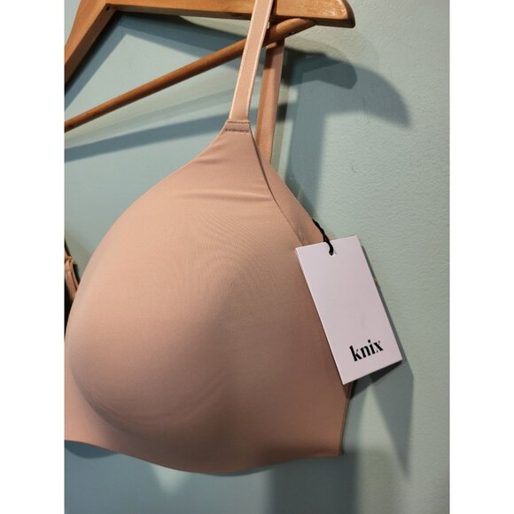 New Knix Beige Wing Woman Contour Bra Size 8/ 40D-42DD - Picture 2 of 5